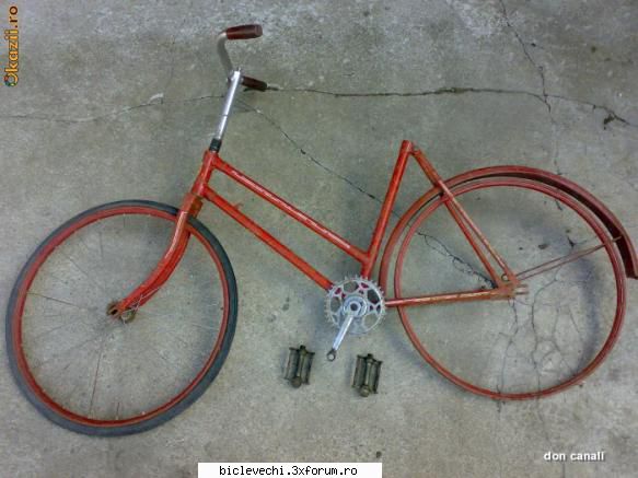 alta bicicleta pionier de aceasta data incompleta pionier